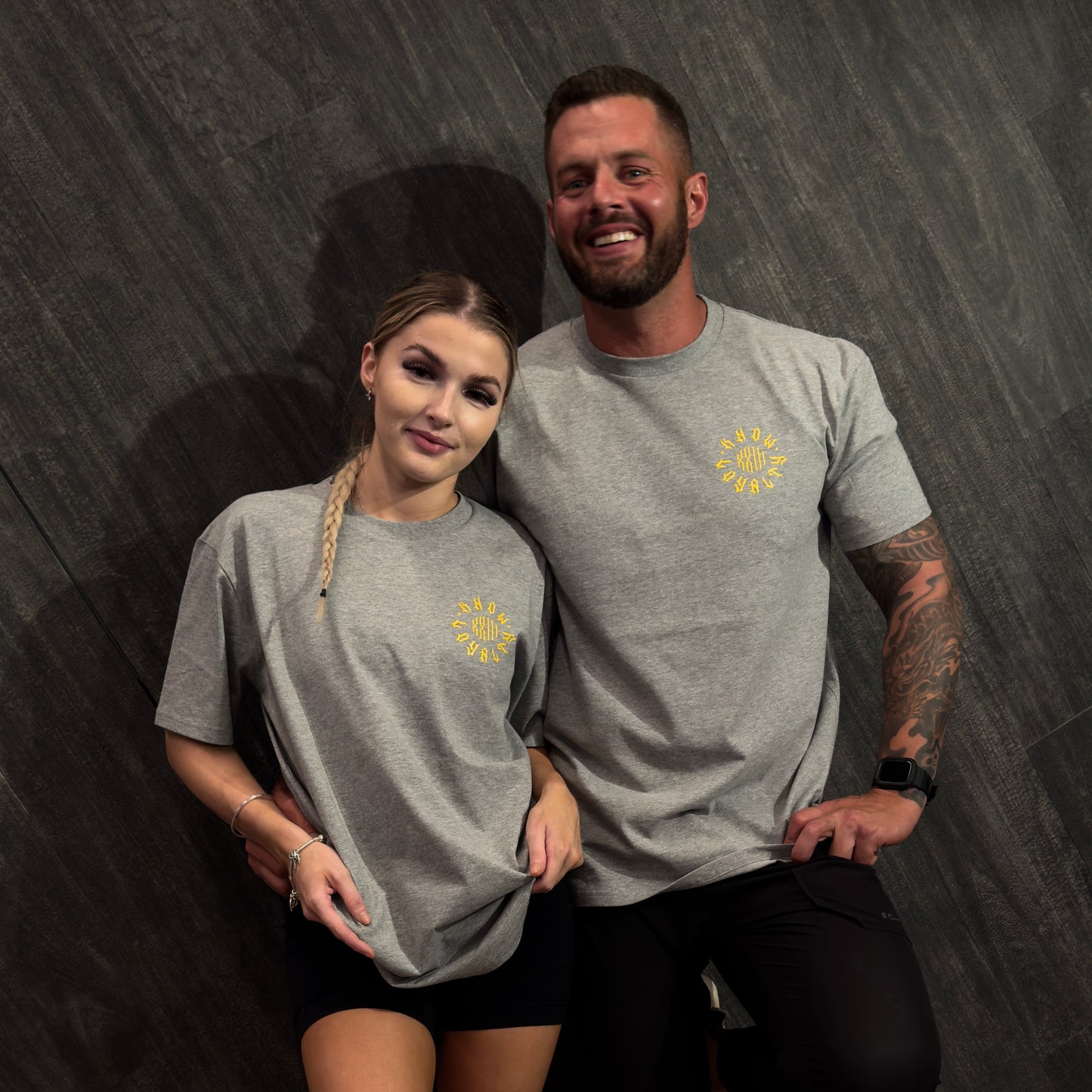 Classic cholo grey and gold